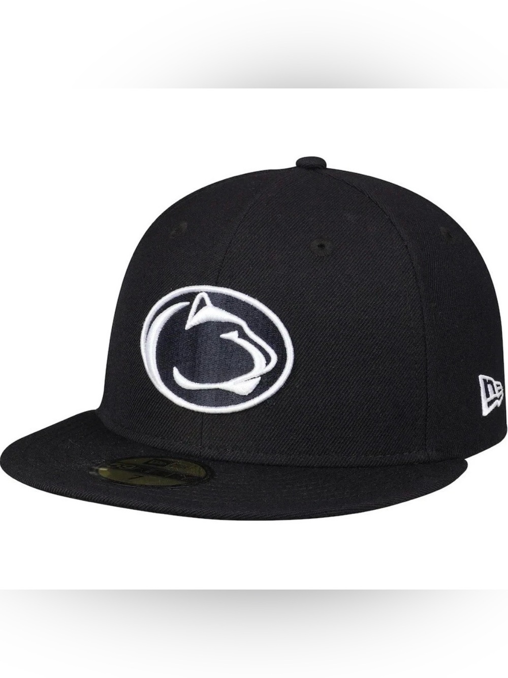 Penn State Nittany Lions New Era Navy Blue 59FIFTY Men's Fitted Hat Sz 7 1/4 NWT